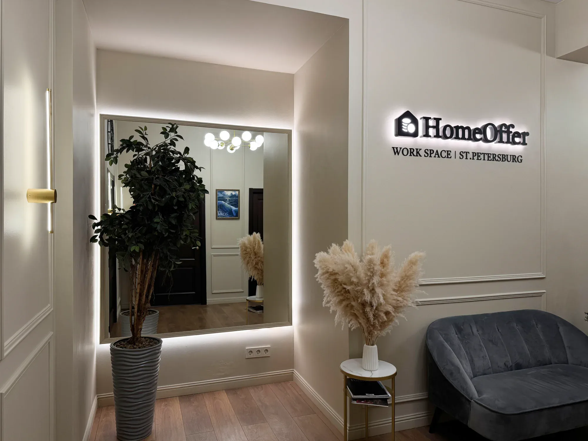 Workspace HomeOffer в Санкт-Петербурге — переговорные для встреч с клиентами